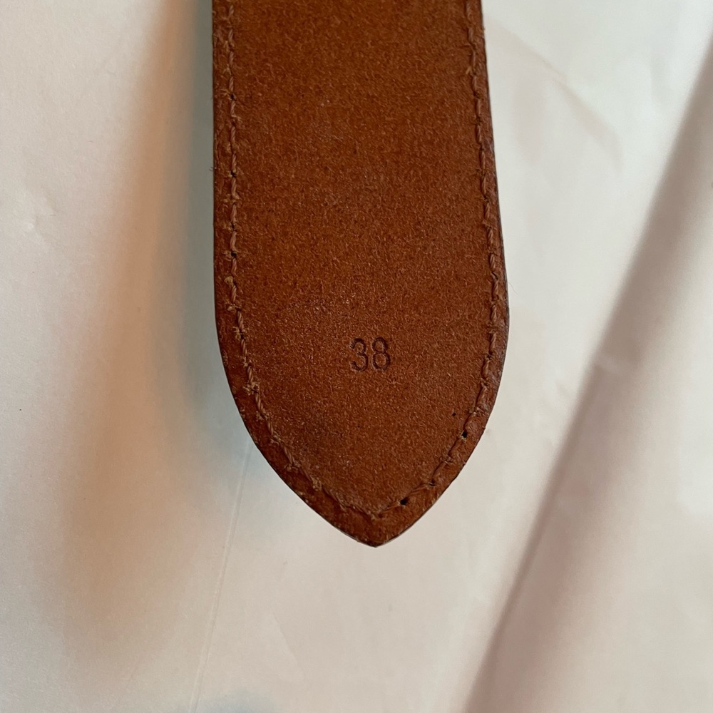 Peter Millar Brown And Multicolor Patterned Belt - image 5